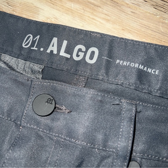 01 Algo Performance Men’s Athleisure Golf Pants 32 Straight Leg Lightweight - Picture 5 of 8